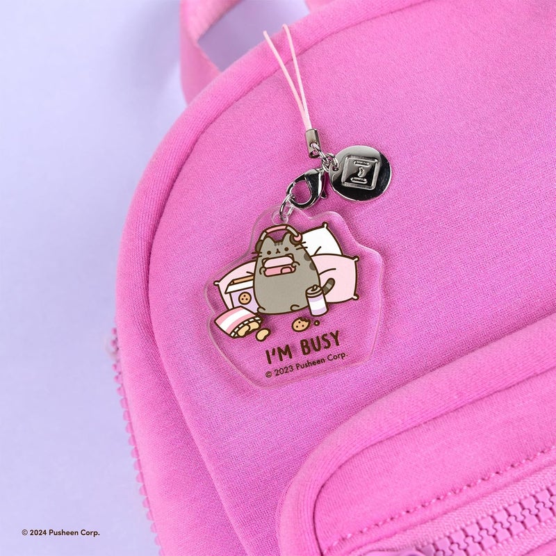 iFace Pusheen the Cat Beaded Wristlet Universal Charm Strap - Wrist Strap for Cell Phone Camera Keys AirPods - Image 3